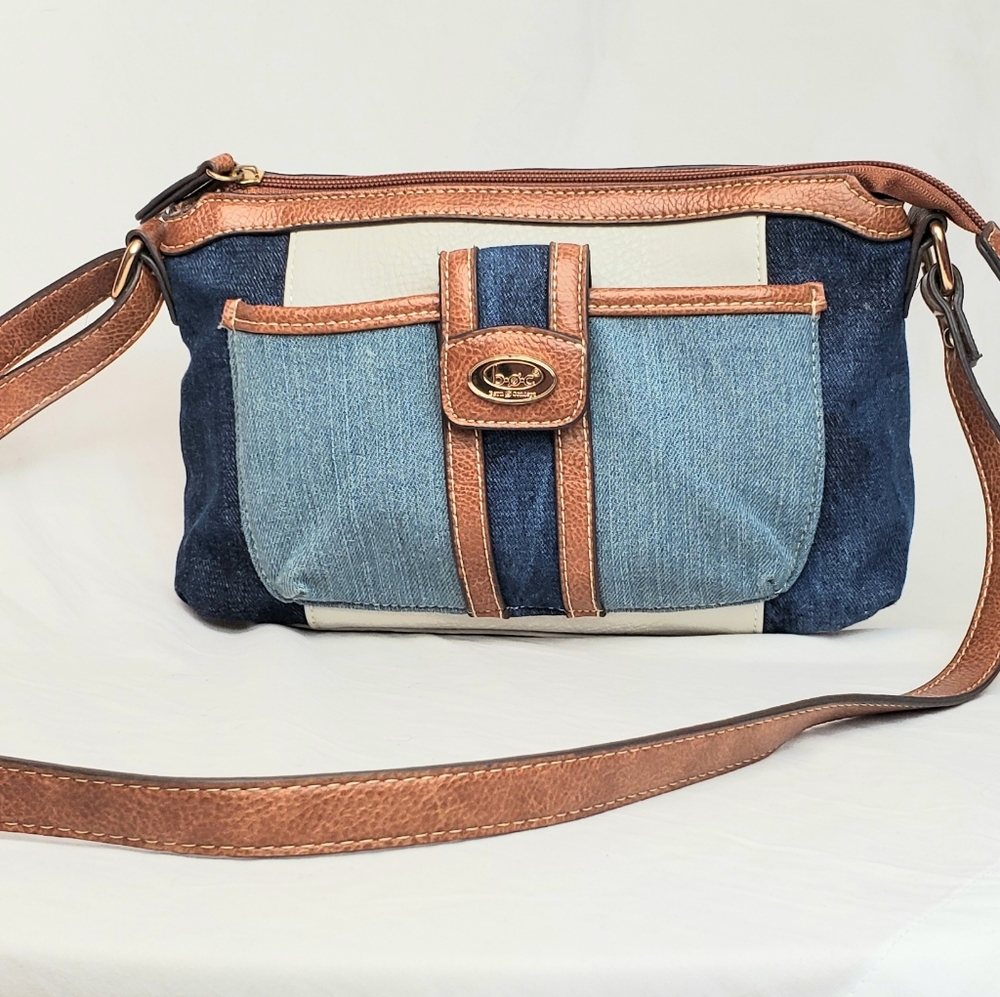 BOC Born of Concept crossbody denim vintage
